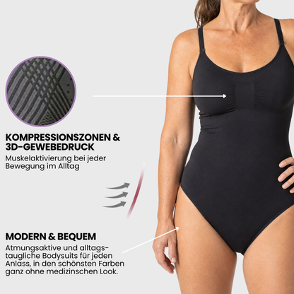 COREEX™ 3D-Kompressions-Bodysuit mit Slip